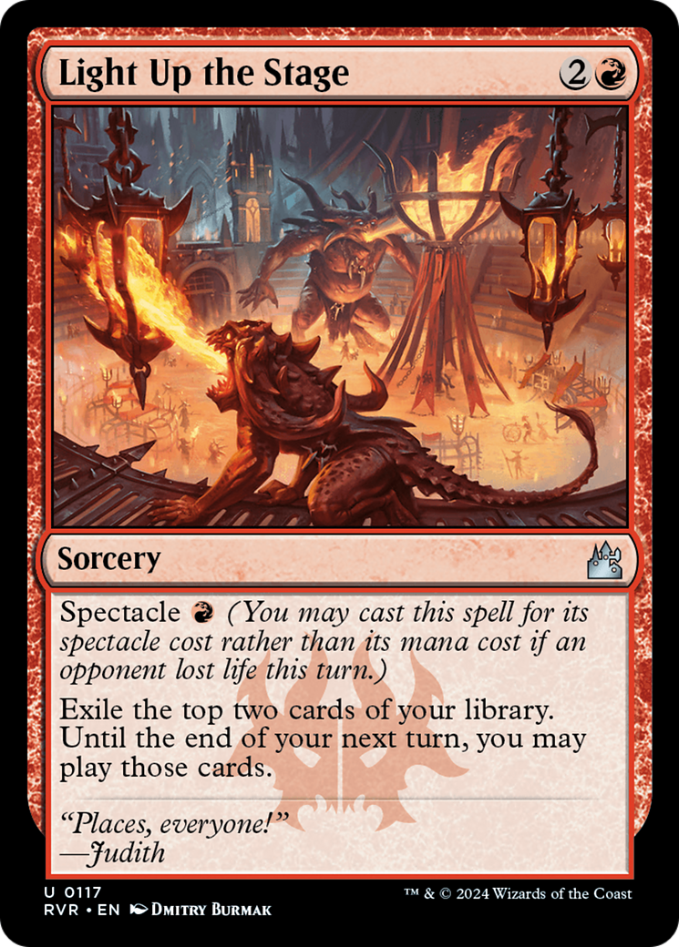 Light Up the Stage [Ravnica Remastered] | Eastridge Sports Cards & Games