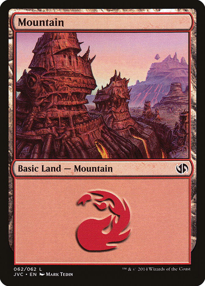 Mountain (62) [Duel Decks Anthology] | Eastridge Sports Cards & Games