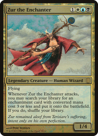 Zur the Enchanter (Commander's Arsenal) [Commander's Arsenal Oversized] | Eastridge Sports Cards & Games