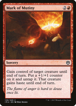 Mark of Mutiny [Iconic Masters] | Eastridge Sports Cards & Games