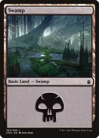 Swamp (302) [Commander Anthology] | Eastridge Sports Cards & Games