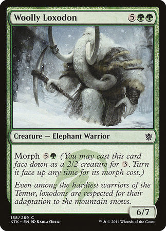 Woolly Loxodon [Khans of Tarkir] | Eastridge Sports Cards & Games