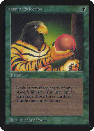 Natural Selection [Limited Edition Alpha] | Eastridge Sports Cards & Games