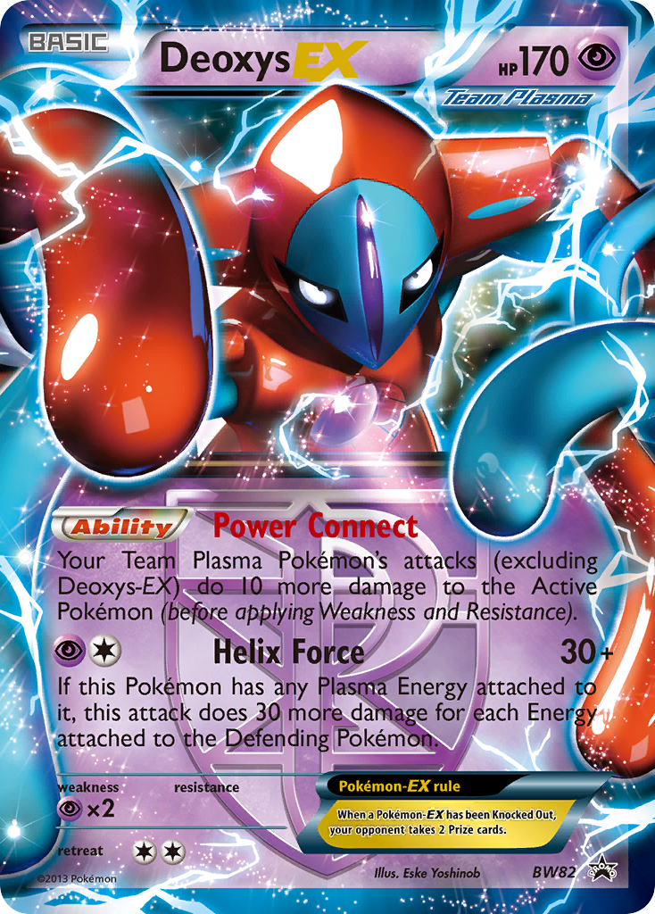 Deoxys EX (BW82) [Black & White: Black Star Promos] | Eastridge Sports Cards & Games