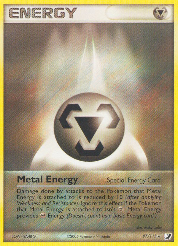 Metal Energy (97/115) [EX: Unseen Forces] | Eastridge Sports Cards & Games