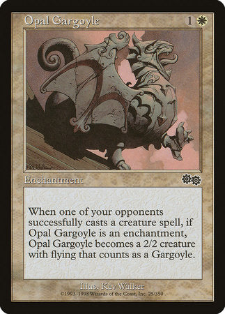 Opal Gargoyle [Urza's Saga] | Eastridge Sports Cards & Games