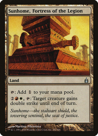 Sunhome, Fortress of the Legion [Ravnica: City of Guilds] | Eastridge Sports Cards & Games