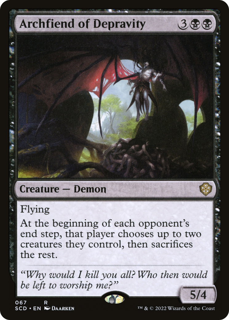 Archfiend of Depravity [Starter Commander Decks] | Eastridge Sports Cards & Games