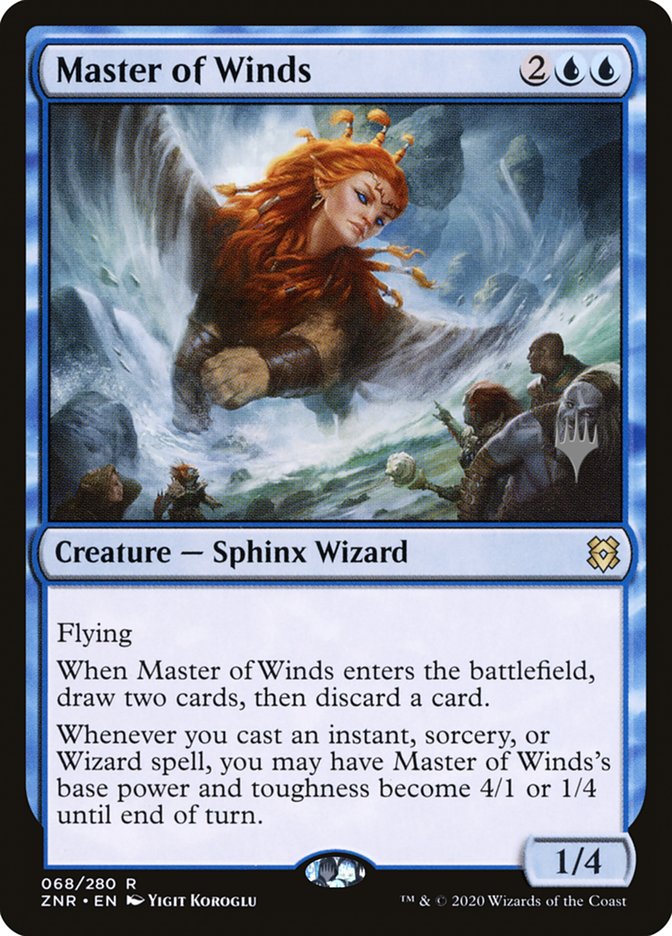 Master of Winds (Promo Pack) [Zendikar Rising Promos] | Eastridge Sports Cards & Games