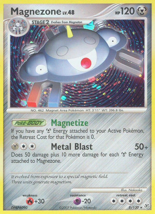 Magnezone (8/130) [Diamond & Pearl: Base Set] | Eastridge Sports Cards & Games