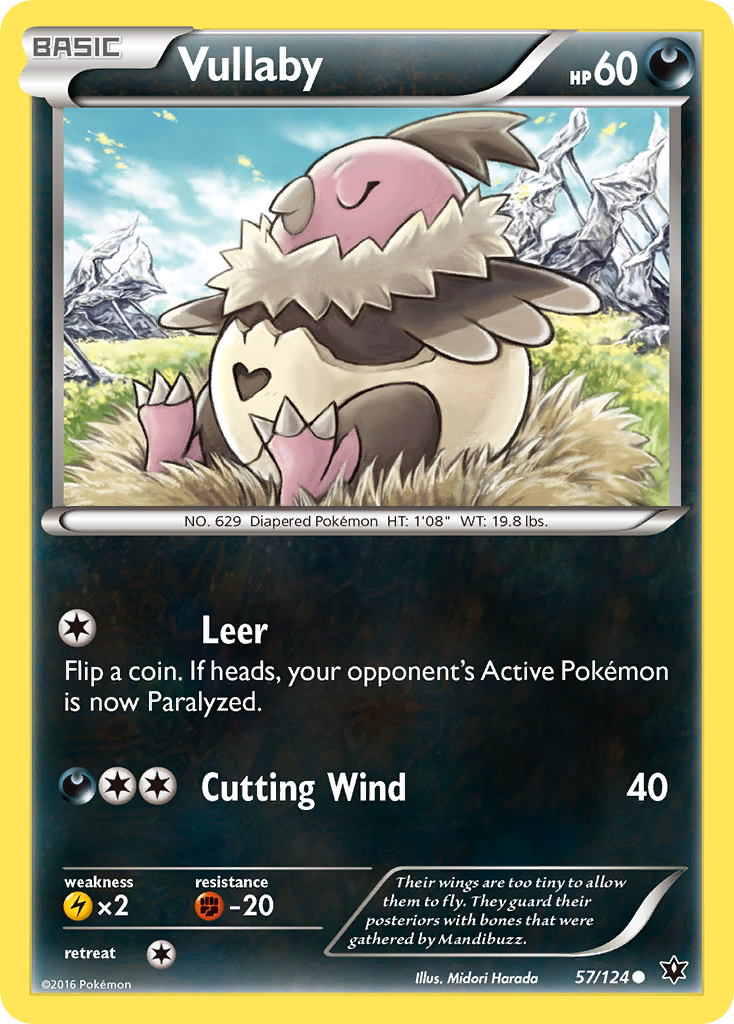 Vullaby (57/124) [XY: Fates Collide] | Eastridge Sports Cards & Games