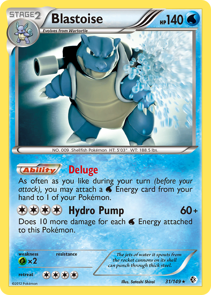 Blastoise (31/149) [Black & White: Boundaries Crossed] | Eastridge Sports Cards & Games