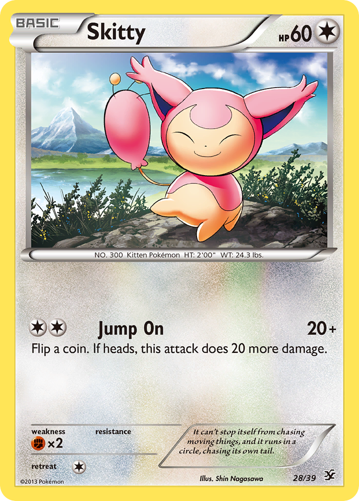 Skitty (28/39) [XY: Kalos Starter Set] | Eastridge Sports Cards & Games