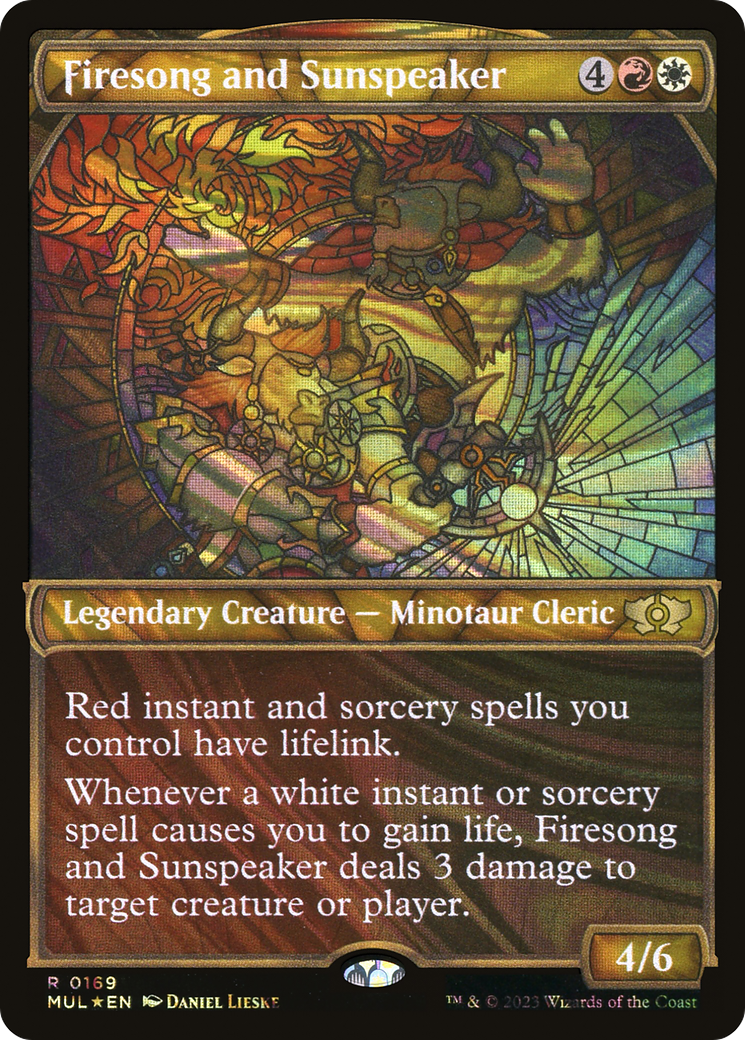 Firesong and Sunspeaker (Halo Foil) [Multiverse Legends] | Eastridge Sports Cards & Games