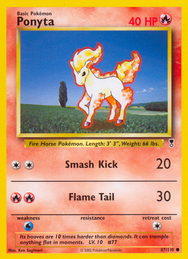 Ponyta (87/110) [Legendary Collection] | Eastridge Sports Cards & Games