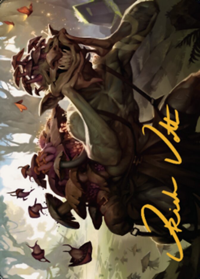 Sprouting Goblin Art Card (Gold-Stamped Signature) [Dominaria United Art Series] | Eastridge Sports Cards & Games