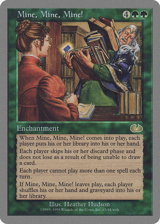 Mine, Mine, Mine! [Unglued] | Eastridge Sports Cards & Games
