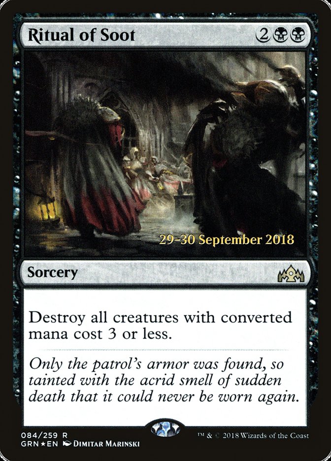 Ritual of Soot  [Guilds of Ravnica Prerelease Promos] | Eastridge Sports Cards & Games