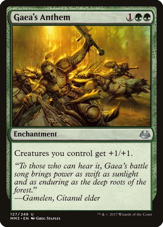 Gaea's Anthem [Modern Masters 2017] | Eastridge Sports Cards & Games