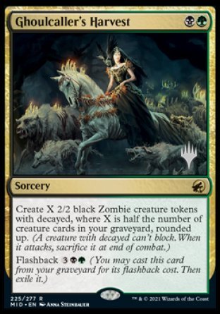 Ghoulcaller's Harvest (Promo Pack) [Innistrad: Midnight Hunt Promos] | Eastridge Sports Cards & Games