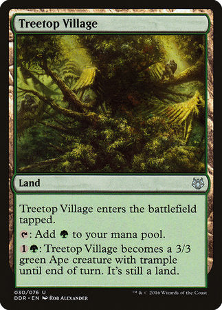 Treetop Village [Duel Decks: Nissa vs. Ob Nixilis] | Eastridge Sports Cards & Games