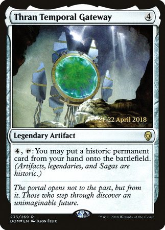 Thran Temporal Gateway [Dominaria Promos] | Eastridge Sports Cards & Games