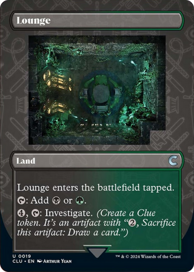 Lounge (Borderless) [Ravnica: Clue Edition] | Eastridge Sports Cards & Games