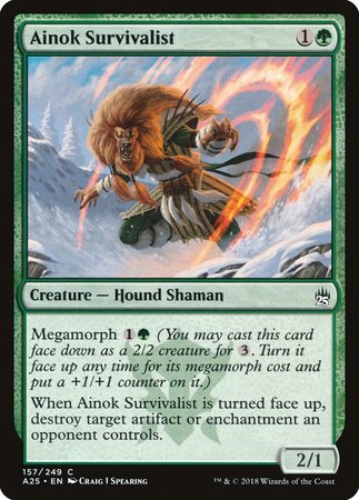 Ainok Survivalist [Masters 25] | Eastridge Sports Cards & Games