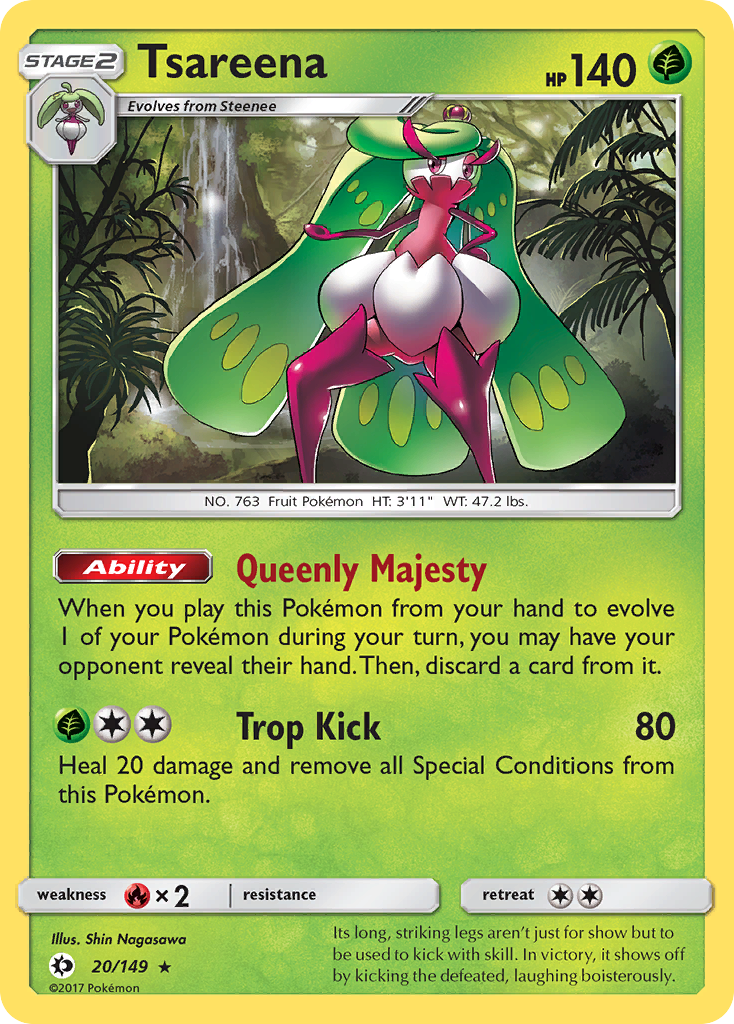 Tsareena (20/149) [Sun & Moon: Base Set] | Eastridge Sports Cards & Games