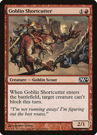 Goblin Shortcutter [Magic 2014] | Eastridge Sports Cards & Games