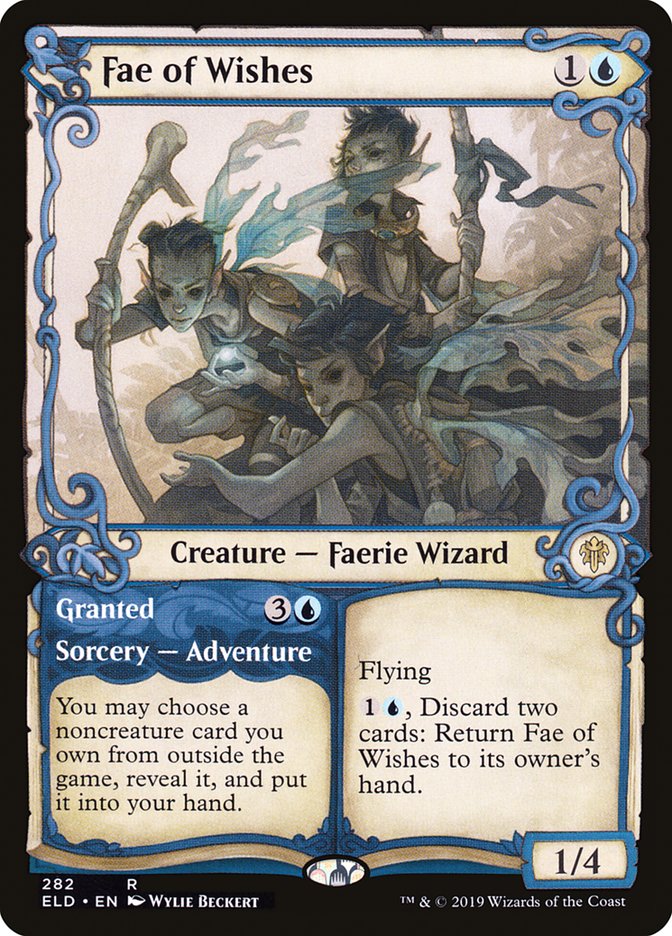 Fae of Wishes // Granted (Showcase) [Throne of Eldraine] | Eastridge Sports Cards & Games