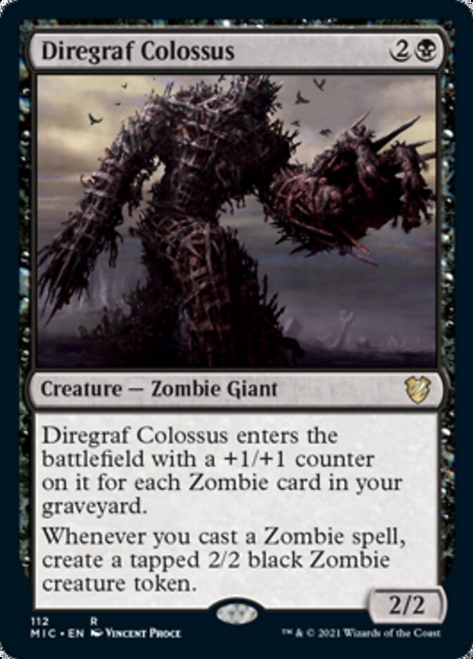 Diregraf Colossus [Innistrad: Midnight Hunt Commander] | Eastridge Sports Cards & Games