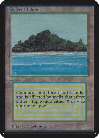 Tropical Island [Limited Edition Alpha] | Eastridge Sports Cards & Games