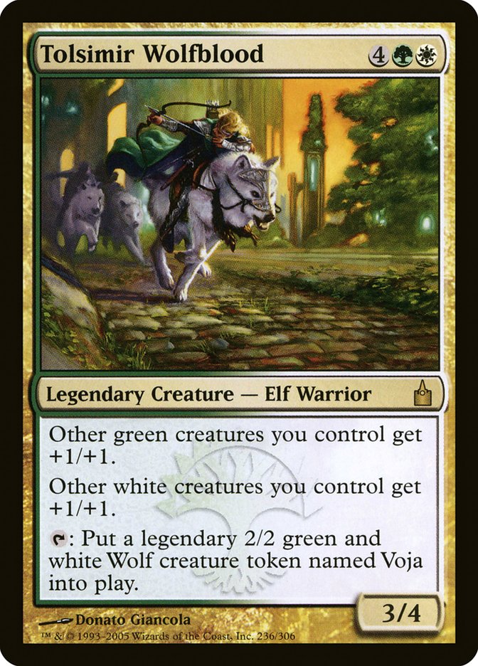 Tolsimir Wolfblood [Ravnica: City of Guilds] | Eastridge Sports Cards & Games