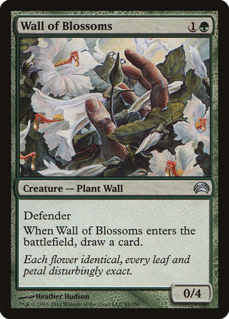 Wall of Blossoms [Planechase 2012] | Eastridge Sports Cards & Games