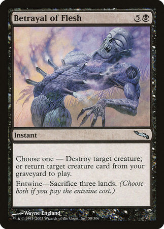 Betrayal of Flesh [Mirrodin] | Eastridge Sports Cards & Games