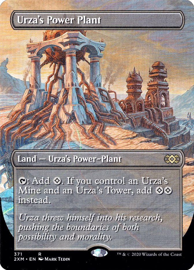 Urza's Power Plant (Borderless) [Double Masters] | Eastridge Sports Cards & Games