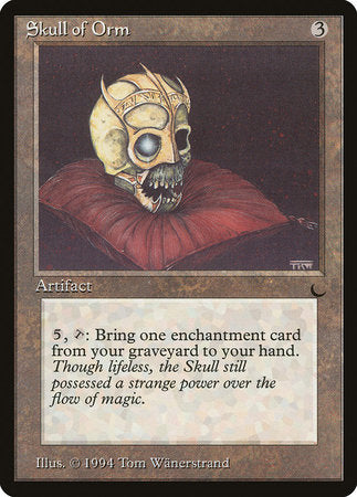 Skull of Orm [The Dark] | Eastridge Sports Cards & Games