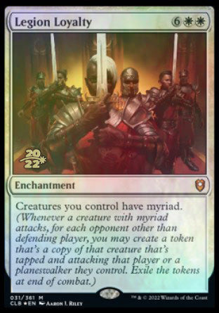 Legion Loyalty [Commander Legends: Battle for Baldur's Gate Prerelease Promos] | Eastridge Sports Cards & Games