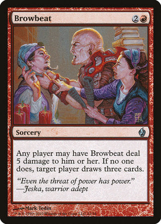 Browbeat [Premium Deck Series: Fire and Lightning] | Eastridge Sports Cards & Games