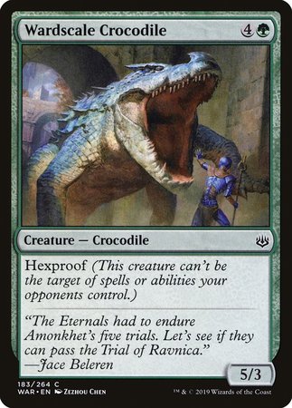 Wardscale Crocodile [War of the Spark] | Eastridge Sports Cards & Games