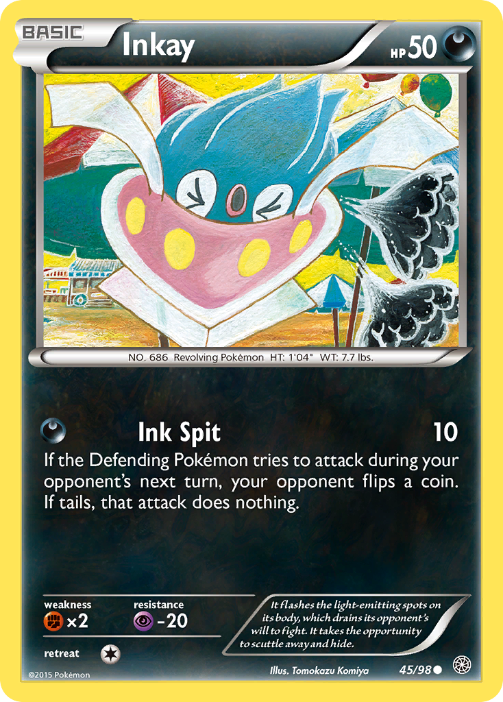 Inkay (45/98) [XY: Ancient Origins] | Eastridge Sports Cards & Games
