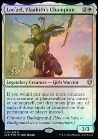 Lae'zel, Vlaakith's Champion [Commander Legends: Battle for Baldur's Gate Prerelease Promos] | Eastridge Sports Cards & Games