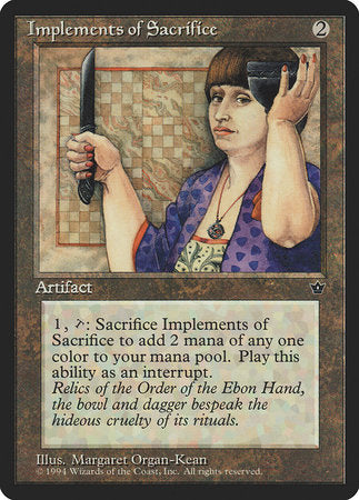 Implements of Sacrifice [Fallen Empires] | Eastridge Sports Cards & Games