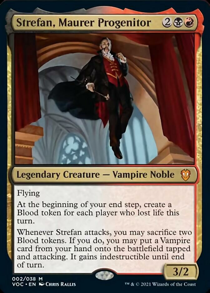 Strefan, Maurer Progenitor (Display Commander) [Innistrad: Crimson Vow Commander] | Eastridge Sports Cards & Games