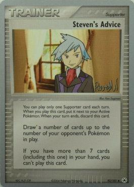 Steven's Advice (92/101) (Rocky Beach - Reed Weichler) [World Championships 2004] | Eastridge Sports Cards & Games