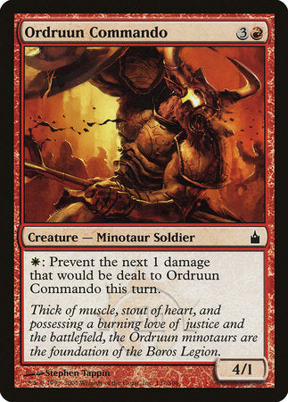 Ordruun Commando [Ravnica: City of Guilds] | Eastridge Sports Cards & Games