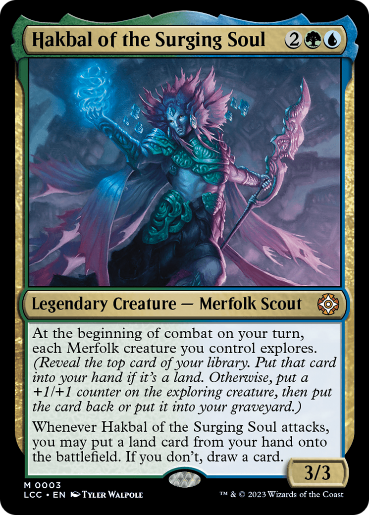 Hakbal of the Surging Soul [The Lost Caverns of Ixalan Commander] | Eastridge Sports Cards & Games