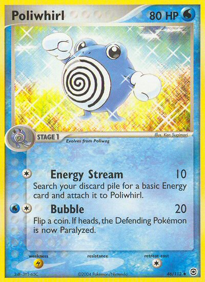 Poliwhirl (46/112) [EX: FireRed & LeafGreen] | Eastridge Sports Cards & Games