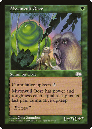 Mwonvuli Ooze [Weatherlight] | Eastridge Sports Cards & Games